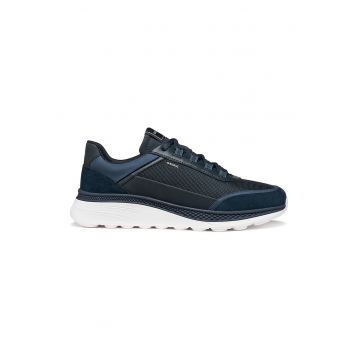 Pantofi sport Spherica Actif din material textil cu garnituri din piele ecologica - Albastru ultramarin