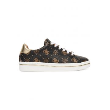 Tenisi dama -  piele ecologica - multicolor -