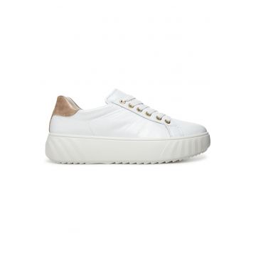 Tenisi dama -  piele naturala - alb - elegant - Alb