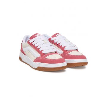 Tenisi dama  Pink Dawn VN000D1JEN71 - piele naturala - roz/alb
