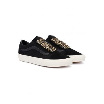 Tenisi unisex  Old Skool - piele naturala - negru