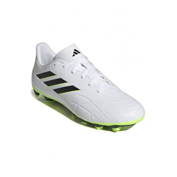 Ghete de fotbal Copa Pure 4 -  Piele - Alb/Negru