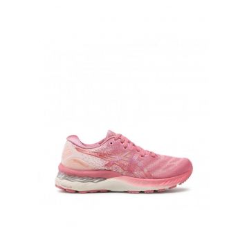 Pantofi alergare dama Gel Nimbus 23 -  Plasa - Roz