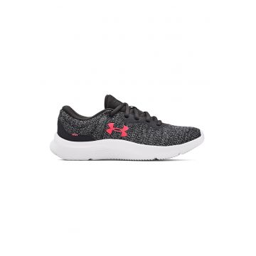 Pantofi cu insertii din material textil pentru alergare Mojo 2 - Gri inchis melange/Roz