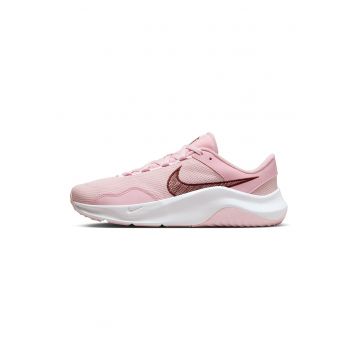 Pantofi cu insertii din plasa pentru fitness Legend Essential 3 - Roz prafuit deschis