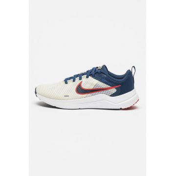 Pantofi cu logo pentru alergare Downshifter 12 - Verde pal/Bleumarin