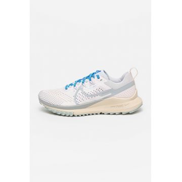 Pantofi cu model perforat pentru alergare React Pegasus Trail 4 - Gri/Roz pastel