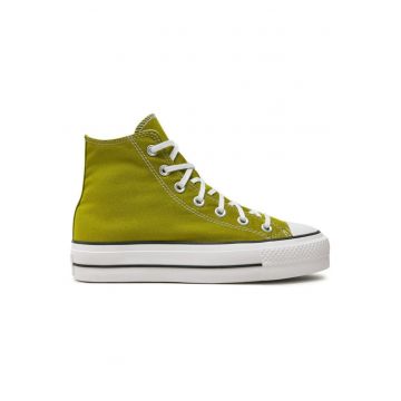 Pantofi dama  304042478 - Textil - Verde - Verde