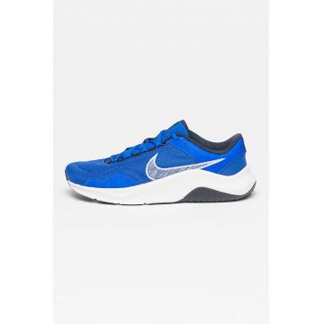 Pantofi pentru fitness Legend Essential 3 - Alb/Albastru royal