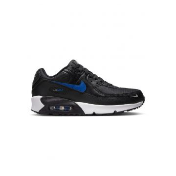 Pantofi sport  Air Max 90 Next Nature - negru - piele ecologica - pentru copii - amortizare moale - talpa flexibila
