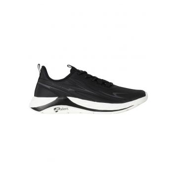 Pantofi sport barbati  alergare - negru - material textil - talpa cauciuc