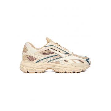 Pantofi sport barbati -  bej - material sintetic - talpa groasa -