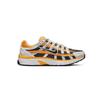 Pantofi sport barbati  P-6000 - multicolor - piele naturala si plasa - design retro - confortabil.