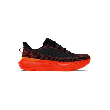 Pantofi sport barbati  UA U Infinite Pro - amortizare - negru-portocaliu - cauciuc -