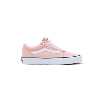 Pantofi sport cu detalii contrastante Ward - Alb/Roz somon