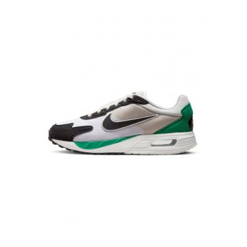 Pantofi sport cu insertii de plasa Air Max Solo - Alb/Verde/Negru