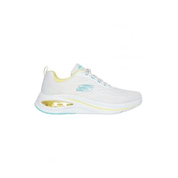 Pantofi sport cu logo Air Meta - Alb/Galben