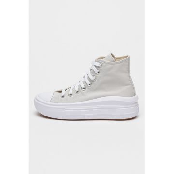 Pantofi sport cu platforma All Star Move - Gri deschis