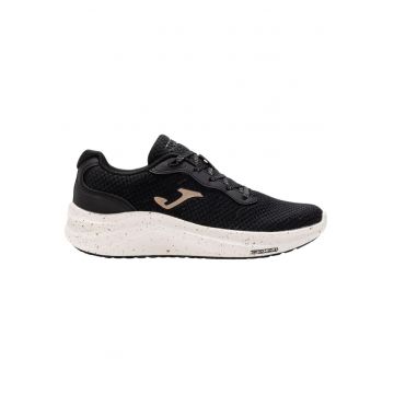 Pantofi sport dama  N-100 - negru - plasa - tehnologie VTS - brant MEMORY FOAM