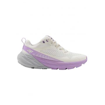 Pantofi sport dama  Speed Hiker - design Gorpcore - negru-violet - material TPU si plasa