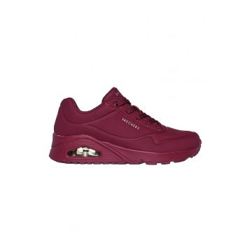 Pantofi sport de piele ecologica Uno Stand On Air - Violet tyrian