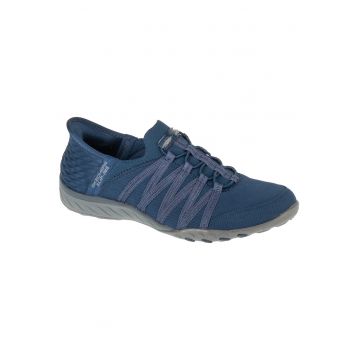 Pantofi sport -  Slip-ins: Breathe Easy - Roll With Me 100593 - Albastru marin