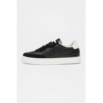 Pantofi sport uni din piele - Negru