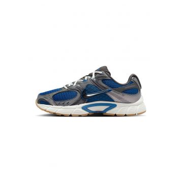Pantofi sport V5 RNR cu detalii reflectorizante - Gri inchis/Bleumarin