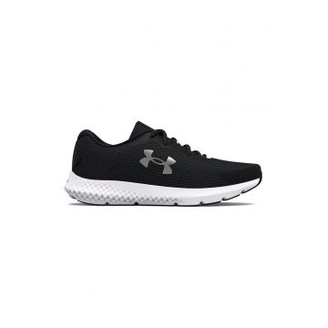 Pantofi usori pentru alergare Ua Charged Rogue 3 - Negru stins/Alb murdar
