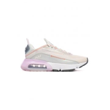 Tenisi  Air Max - Textil - Alb - Alb