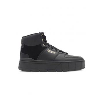 Tenisi dama -  590558804429136 - Piele ecologica - Negru