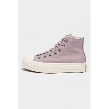Tenisi inalti Chuck Taylor All Star Lift - Violet prafuit