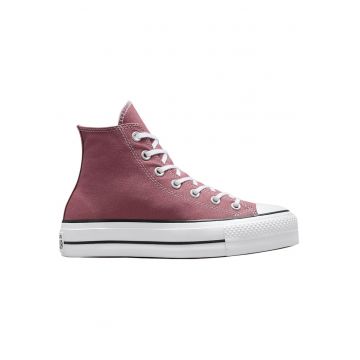 Tenisi pentru dama  Chuck Taylor All Star Lift Platform W A10645C - panza - roz