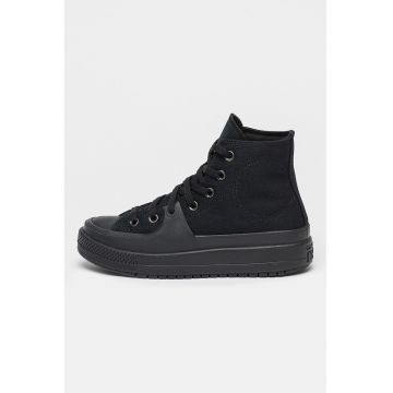 Tenisi unisex inalti Chuck All Star Taylor Construct - Negru