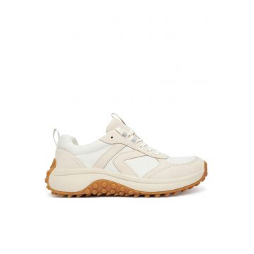 Adidasi sport femeie  bej - piele naturala -