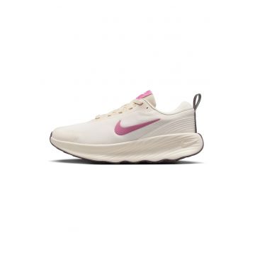Pantofi Promina cu logo - pentru fitness - Alb fildes/Roz