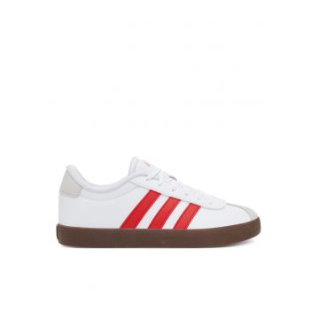 Pantofi sport -  alb - material sintetic - pentru femei -