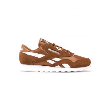 Pantofi sport barbati  CL Nylon - piele intoarsa si nailon - inchidere cu sireturi - multicolor