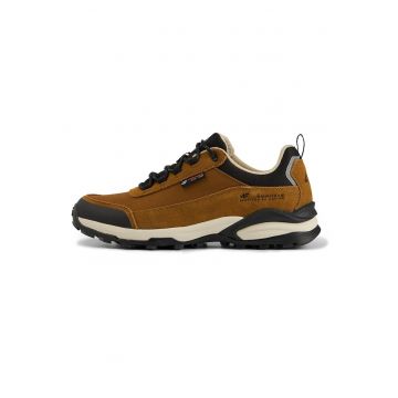 Pantofi sport barbati  trekking - piele intoarsa - multicolor