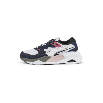 Pantofi sport cu aspect colorblock TRC Mira - Auriu/Negru