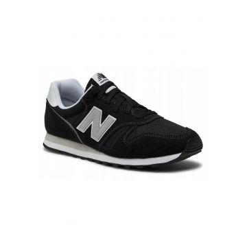 Pantofi sport cu detalii din piele intoarsa 373