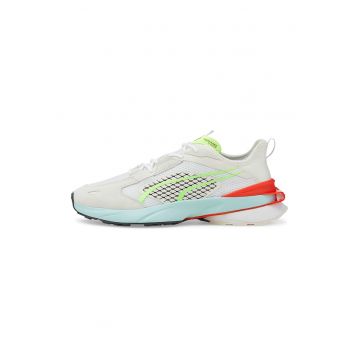 Pantofi sport cu garnituri de piele intoarsa Pwrframe OP-1 - Alb murdar/Albastru deschis