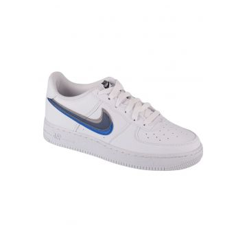 Pantofi sport dama  Air Force 1 - alb - constructie robusta - talpa captusita