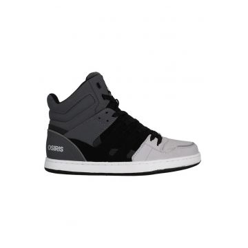 Pantofi sport de piele sintetica cu varf rotund