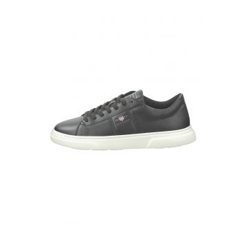 Pantofi sport din piele cu logo discret Joree - Negru