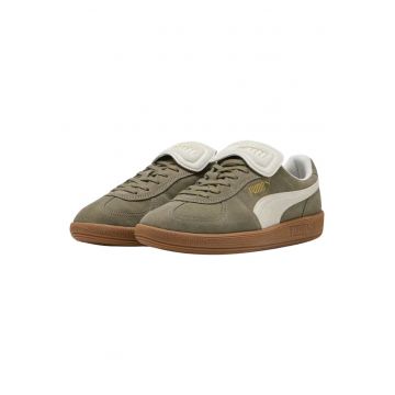 Pantofi sport din piele intoarsa cu logo
