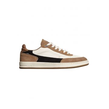 Pantofi sport Holand unisex cu insertii de piele intoarsa