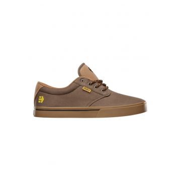Pantofi sport low-cut din piele intoarsa cu varf rotund