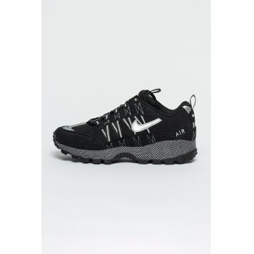 Pantofi sport unisex cu insertii contrastante Air Humara - Negru/Argintiu