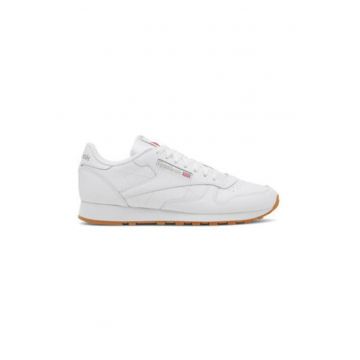 Tenisi barbati  EO-CLASSIC LEATHER - piele ecologica - alb